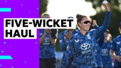 Smith takes five-wicket haul on ODI debut