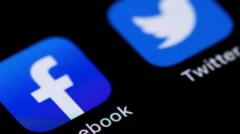 Facebook ve Twitter logosu