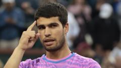 Alcaraz ends Sinner run to set up Medvedev final