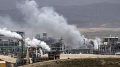 نگرانی از نشت مواد سمی پس از حمله موشکی ایران به تاسیسات صنعتی در جنوب اسرائیل