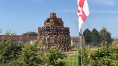 Man dies after falling from east Belfast bonfire