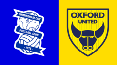 Pick of the stats: Birmingham City v Oxford United