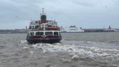 Ferry crosses the Mersey on final voyage after 66 years