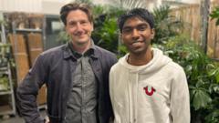 'Gardening can help young people feel at peace'