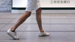Tokyo urges men to wear shorts to work, but women say it's 'leg hair harassment'