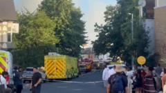 East London fire causes Overground disruption