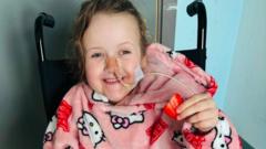 Family's plea to save dream Disney trip for girl, 6, left blind by brain tumour