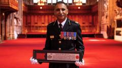 City of London Commander 'humbled' by top honour