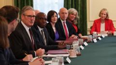 Watch: First meeting of new cabinet inside Downing Street