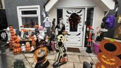 Halloween house spooks council after health and safety complaint
