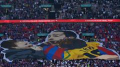 How emotive tifo gave Palace fans belief of cup final win