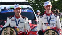 Elfyn Evans yn ennill Rali Japan ac ymestyn y bwlch ar frig y tabl
