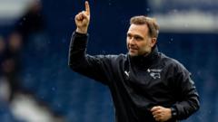 Eustace wants Derby to 'keep calm and carry on'