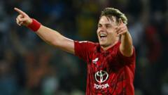 Curran takes hat-trick as England win first T20