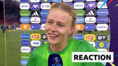 'Don't ever write us off!' - Hampton on England win