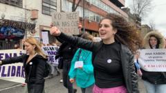 протест Ниједна жена више - стоп фемициду