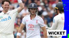 'Oh crikey!' - Bethell bowled by ball that keeps very low