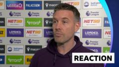 'We deserved a lot more' - Edwards on 'harsh' Crystal Palace defeat