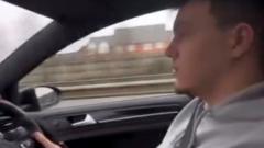 Watch: Ex-officer filmed speeding at 150mph on social media
