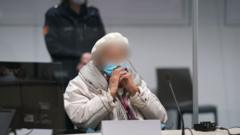 Ирмгард Фюрхнер в суде