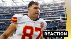 Chiefs back Kelce after improved performance