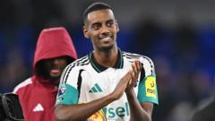 Howe desperate to keep ‘world-class’ Isak at Newcastle