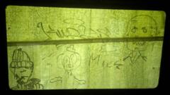 Vandals damage historic railway carriages