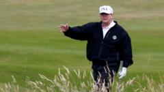 Donald Trump to open second Aberdeenshire golf course in 2025