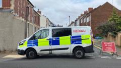 What Serious Incident Led Police to Seal Off Area in Barry?