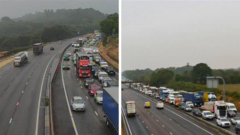 Crash closes section of the M6