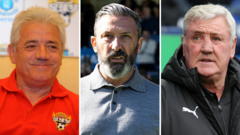 McInnes a ‘no-brainer’ for Hearts – or should they go for Keegan or Bruce?