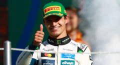 Lando Norris takes one-point lead in world championship after Mexico ‘statement win’