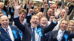Scottish Conservatives win first Westminster by-election in more than 50 years