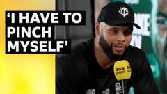 'That's me on the poster - but I want more'