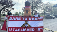 Doncaster Rovers fans 'elated' to reach play-offs