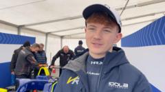 Meet the teen with his sights set on racing in Formula 1