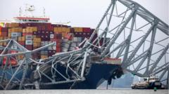 Black box data recorder recovered from ship in Baltimore bridge crash
