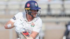Lancashire build good lead over Derbyshire