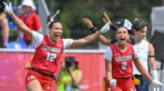 GB women narrowly defeated in Olympic qualifier