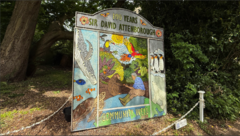 Sir David Attenborough honoured with well dressing