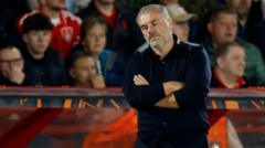 Is writing already on the wall for Postecoglou at Forest?