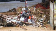 People 'jump from roof to roof' as floods kill 120 in Nepal