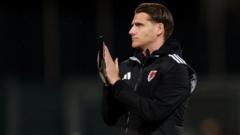 Banned Bellamy 'calm' as Cremers takes Wales reins