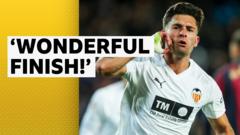 Watch Duro's spectacular overhead kick for Valencia