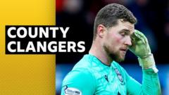 Goalkeeper errors haunt County against Rangers