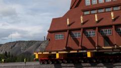 Why Was a Swedish Church Relocated on Massive Trailers?