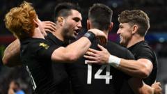 NZ crush Uruguay 73-0 to reach quarter-finals