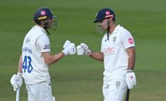 Record stand puts Durham on course for victory