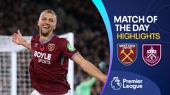 West Ham produce comeback to beat relegation rivals Burnley