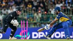 Sri Lanka collapse against New Zealand to exit T20 World Cup
